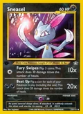 Sneasel (1st Edition)