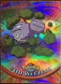 Weezing Rainbow Foil 110