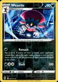 Weavile Reverse Holo 87