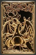 Charizard Gold Plated 6