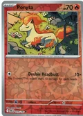 Ponyta Reverse Holo 29