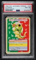 Caterpie Green Back 10