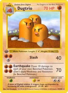 Dugtrio (1st Edition)