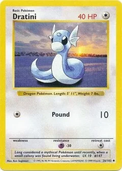 Dratini (Shadowless)