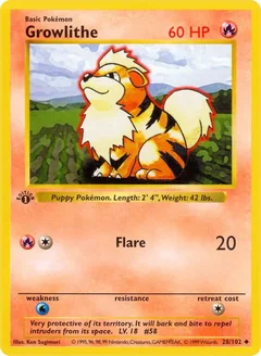 Growlithe (1st Edition)