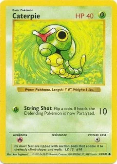 Caterpie (Shadowless)