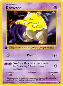 Drowzee (1st Edition)