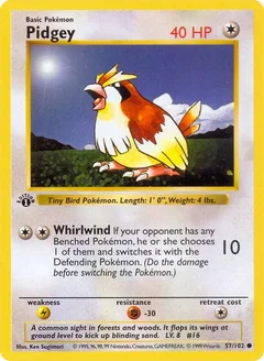 Pidgey (1st Edition)