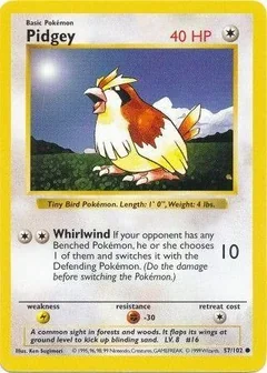Pidgey (Shadowless)