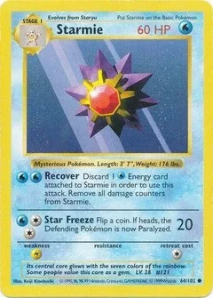 Starmie (Shadowless)