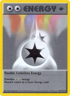 Double Colorless Energy (1st Edition)