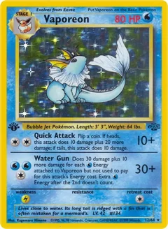 Vaporeon (1st Edition)