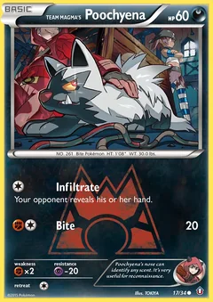 Team Magma's Poochyena