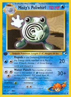 Misty's Poliwhirl (1st Edition)