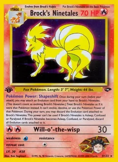 Brock's Ninetales (1st Edition)