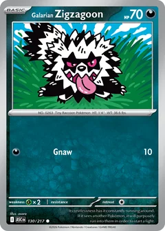 Galarian Zigzagoon