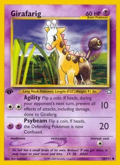 Girafarig (1st Edition)