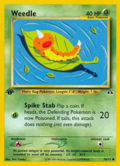 Weedle (1st Edition)