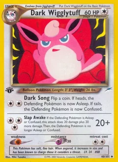 Dark Wigglytuff (1st Edition)