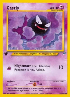 Gastly (1st Edition)