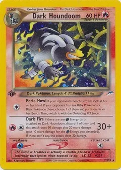 Dark Houndoom (1st Edition)