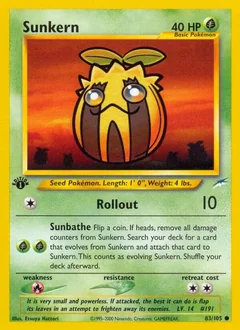 Sunkern (1st Edition)