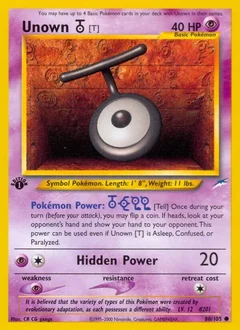 Unown [T] (1st Edition)