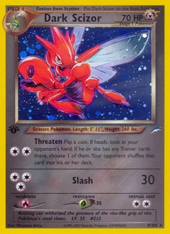 Dark Scizor (1st Edition)