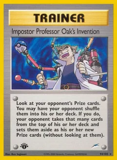 Impostor Professor Oak's Invention (1st Edition)