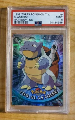 Blastoise Rainbow Foil 9