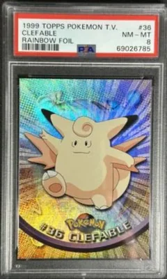 Clefable Rainbow Foil 36