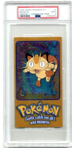 Meowth Tin Topper 5