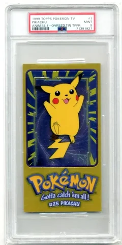 Pikachu Tin Topper 1