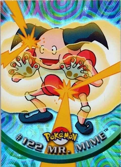 Mr Mime Rainbow Foil 122