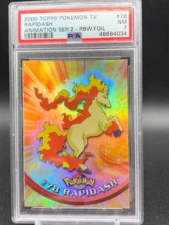 Rapidash Rainbow Foil 78