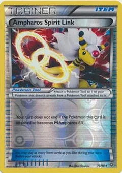 Ampharos Spirit Link Reverse Holo 70