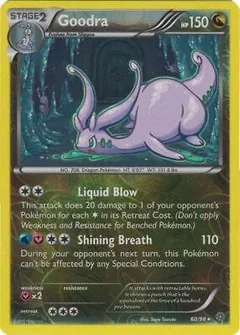 Goodra Reverse Holo 60