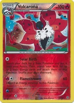 Volcarona Reverse Holo 17