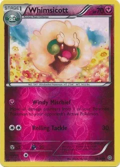 Whimsicott Reverse Holo 56