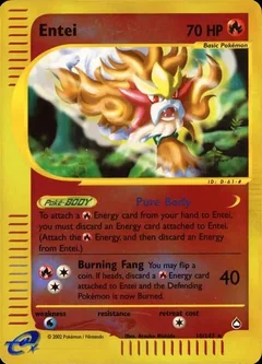 Entei Reverse Holo 10