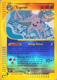 Espeon Reverse Holo 11