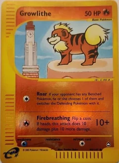 Growlithe Reverse Holo 80
