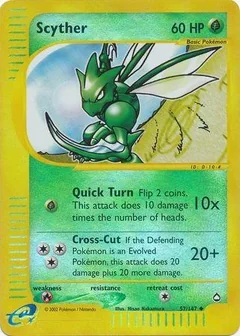 Scyther Reverse Holo 57