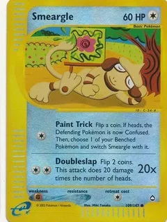 Smeargle Reverse Holo 109