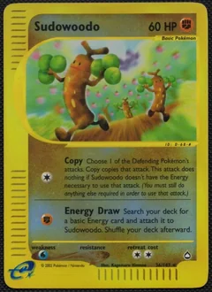 Sudowoodo Reverse Holo 36