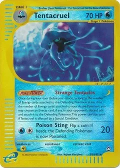 Tentacruel Reverse Holo 38