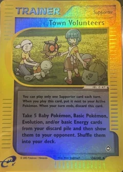 Town Volunteers Reverse Holo 136