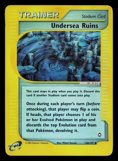 Undersea Ruins Reverse Holo 138