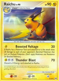 Raichu Prerelease Staff 27