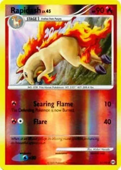 Rapidash Reverse Holo 47